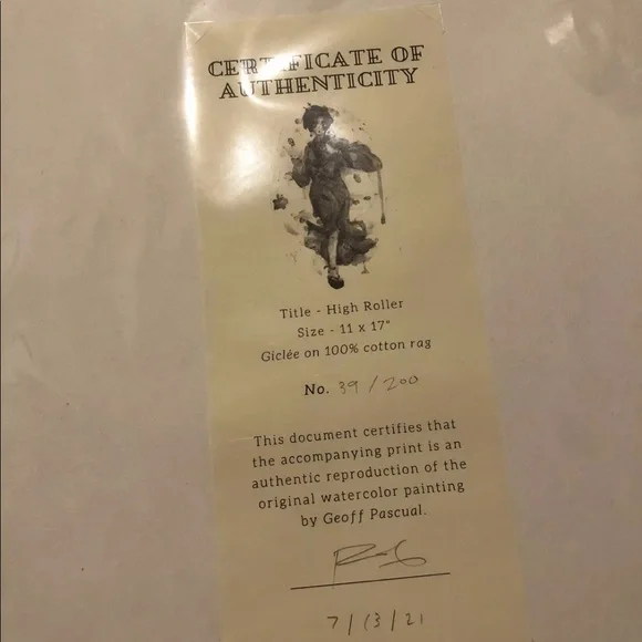 SAMURAI CHAMPLOO FUU ART PRINT FROM GEOFF PASCUAL Art & Decals